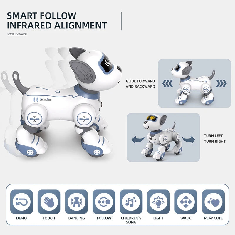 Smart Radio Controlled Robot Dog