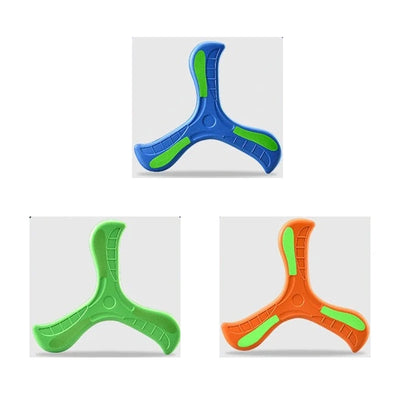 LED Light-Up Boomerang Flying Toy Set