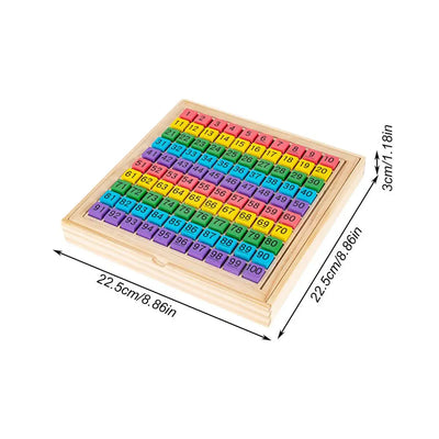 Wooden Sudoku Puzzle Board with Number Drawer