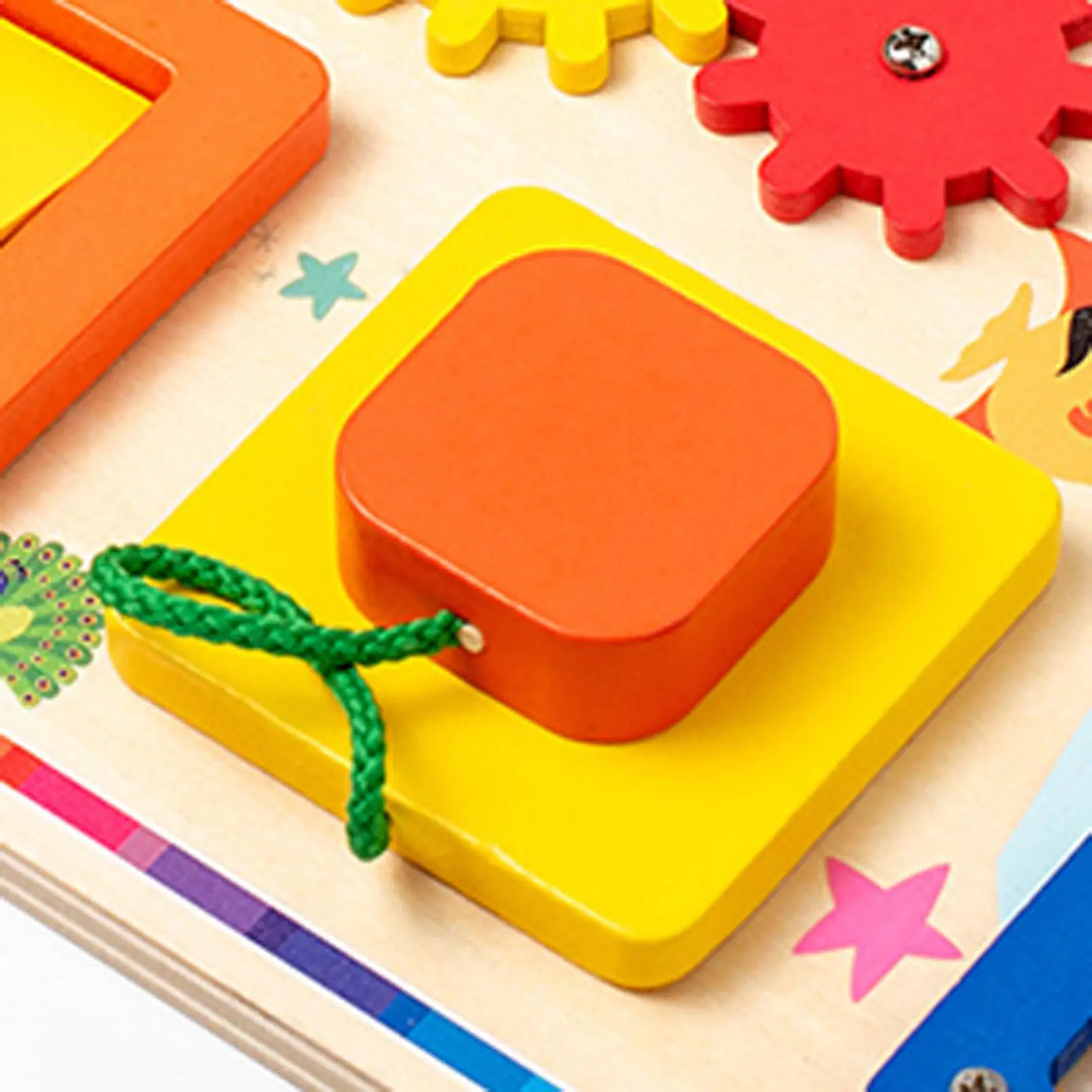 Busy Board Fine Motor Toy for Preschoolers