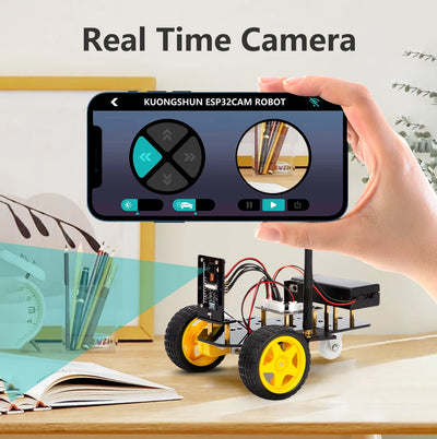 2WD Smart Robot Car with Camera and WiFi