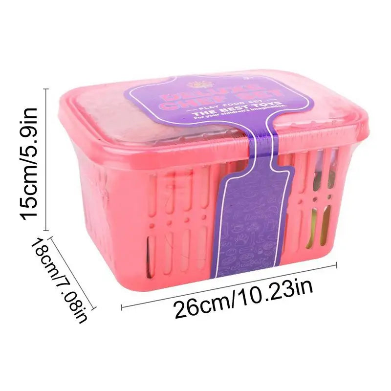 Play Kitchen Set with Pots and Pans