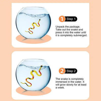 Expandable Water Growing Snake Toy