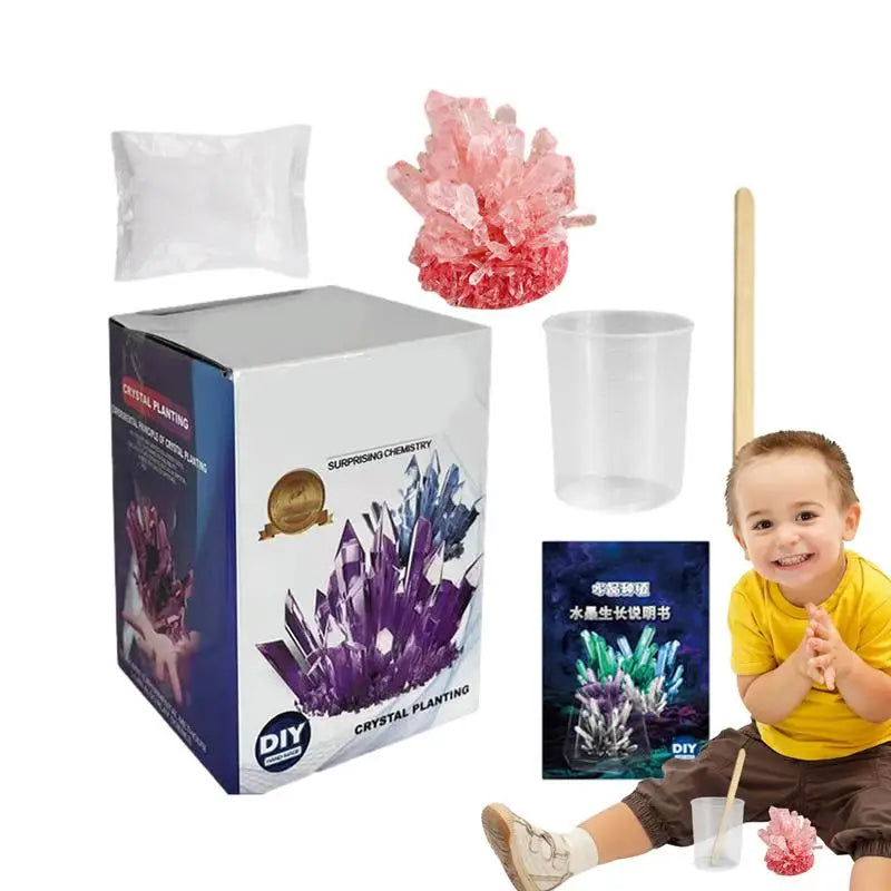 Crystal Growing Science Experiment Kit