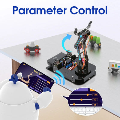 DIY Robot Arm Kit for Arduino Projects