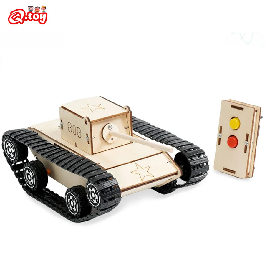 DIY Remote Control Tank Puzzle