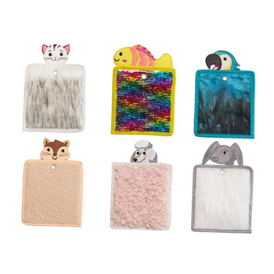 Textured Animal Sensory Tiles for Kids