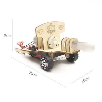 DIY Air Cannon Physics Kit for Kids