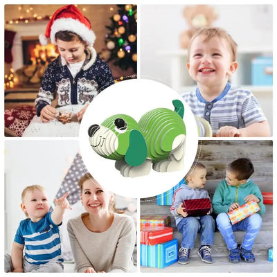 Animal Shape Puzzle Building Blocks