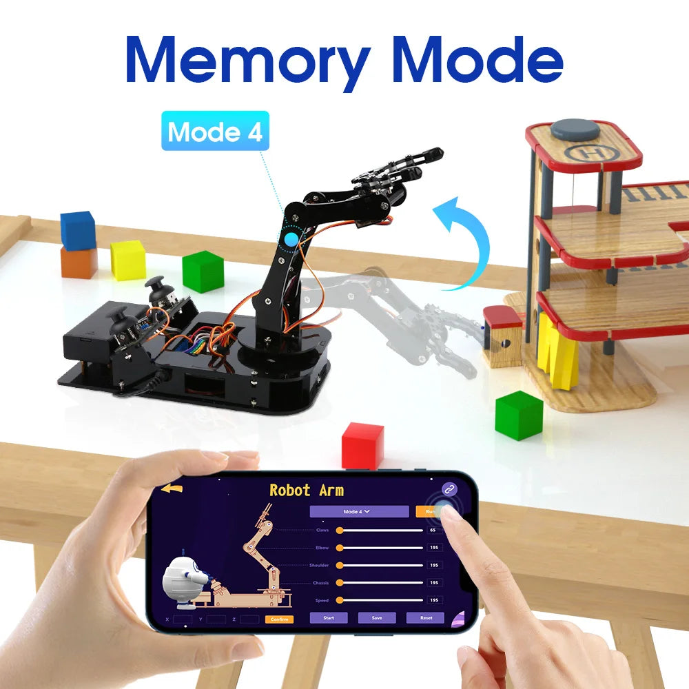 DIY Robot Arm Kit for Arduino Projects