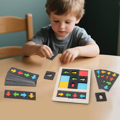 Color and Shape Brain Teaser Puzzle