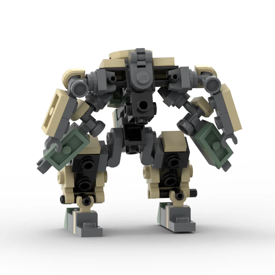 DIY Mecha Robot Action Figure Blocks