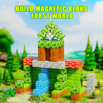 Magnetic STEM Building Set – 100pcs