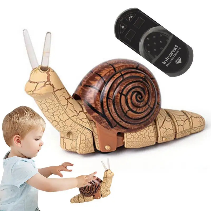 Remote Control Realistic Snail Toy