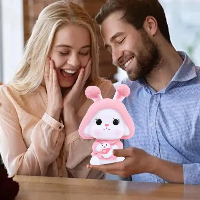 Bunny Coin Bank for Kids