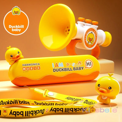 Musical Toy Set with Trumpet and Harmonica