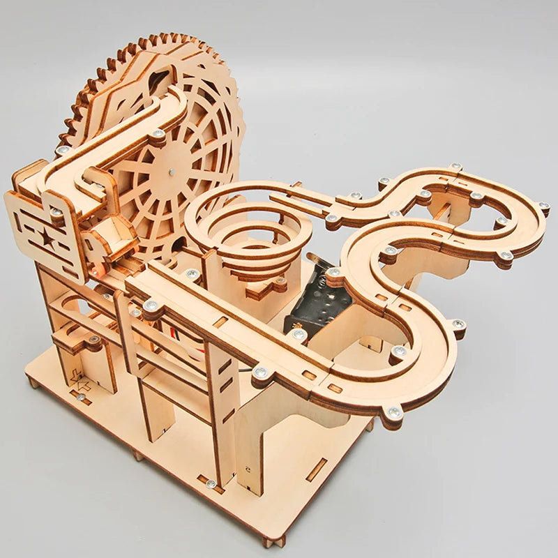 Wooden Tracking Balls Puzzle STEM Toy