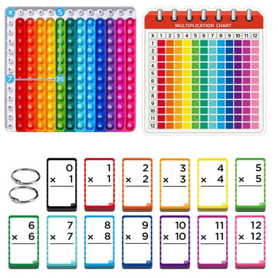 Multiplication Flash Card Learning Set