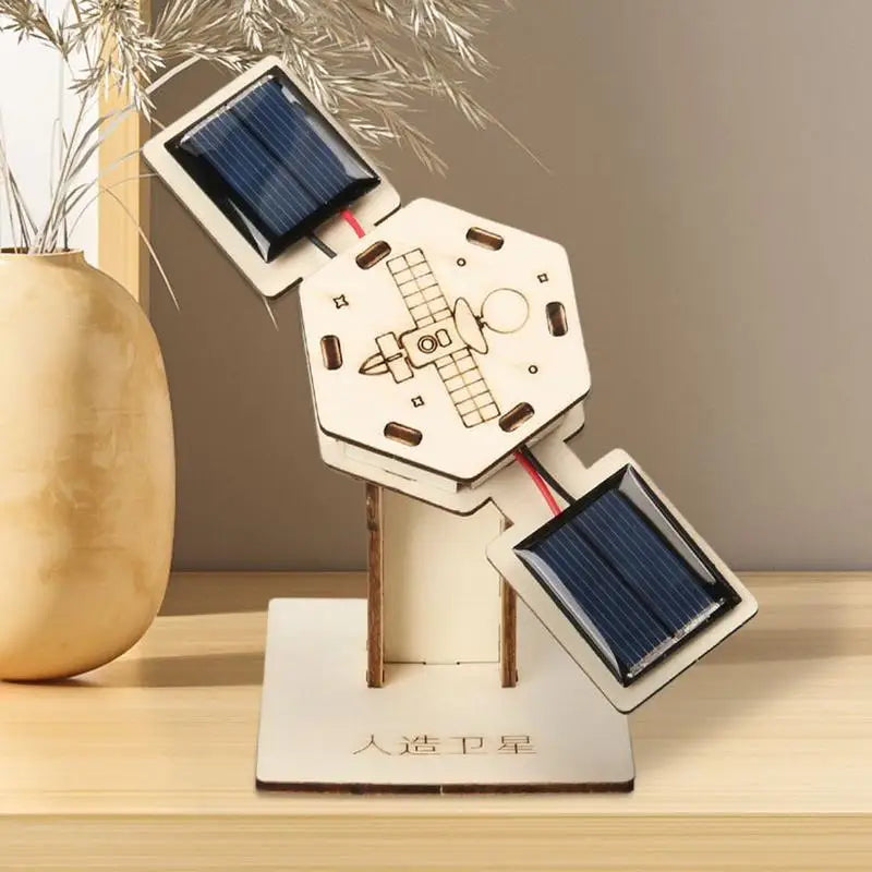 3D Solar Satellite Assembly Kit for School Projects
