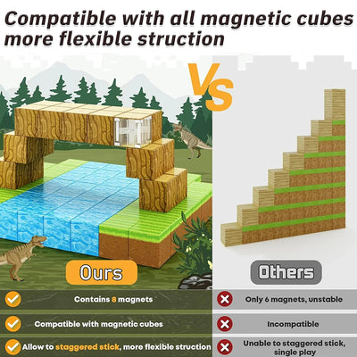 Magnetic STEM Building Set – 100pcs