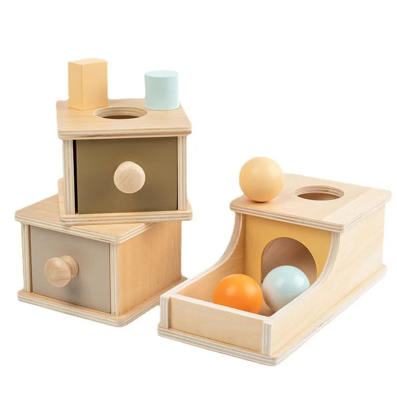 Montessori Colour-Matching Spinning Coin Box