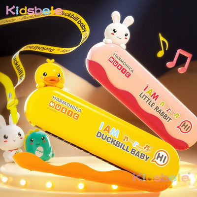 Musical Toy Set with Trumpet and Harmonica