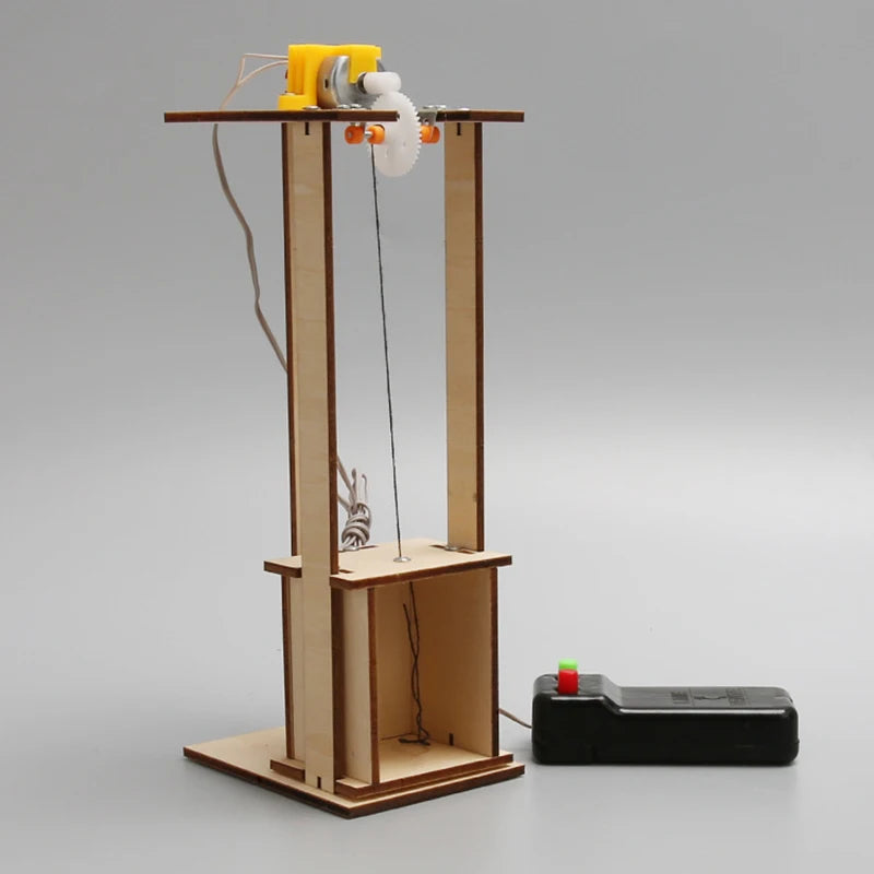 Wooden Elevator Model Science Kit