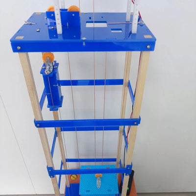 DIY Elevator Model STEM Physics Toy for Kids