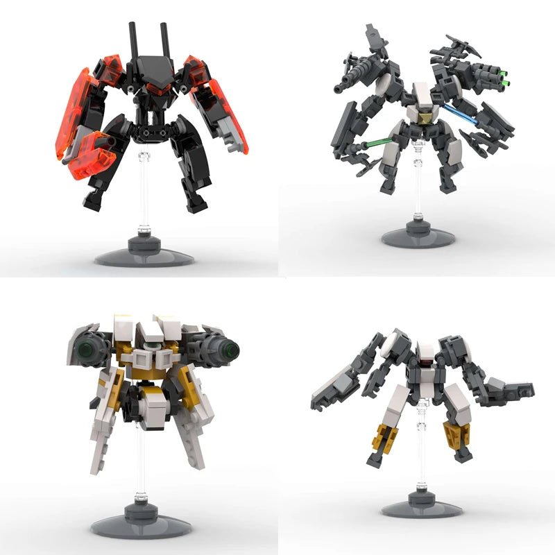 Mecha Robot Assembly Brick Toy