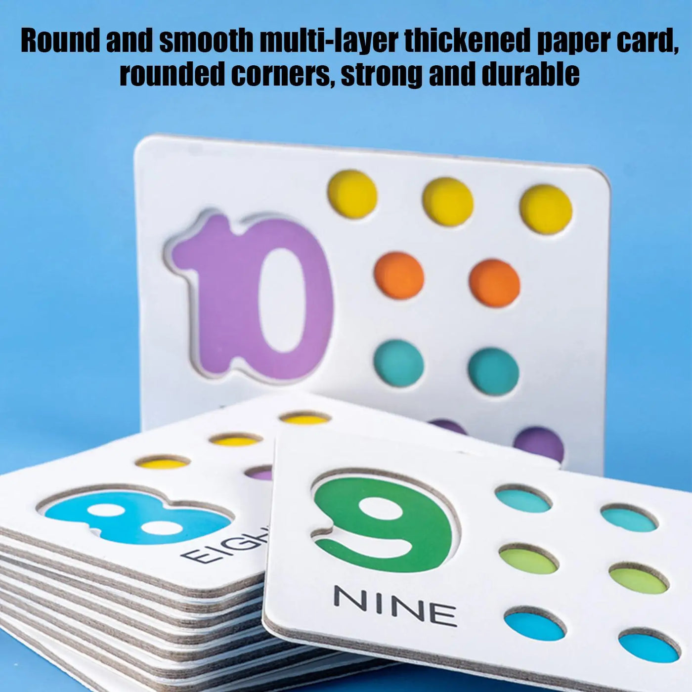 Silicone Number Counting Beads Toy