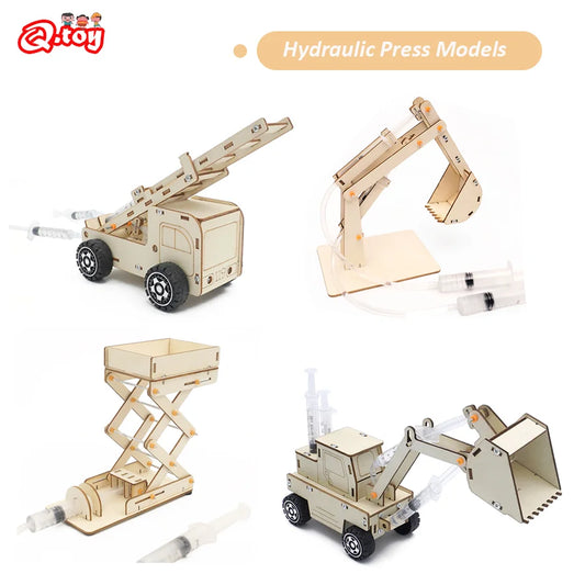 DIY Hydraulic Excavator STEM Kit