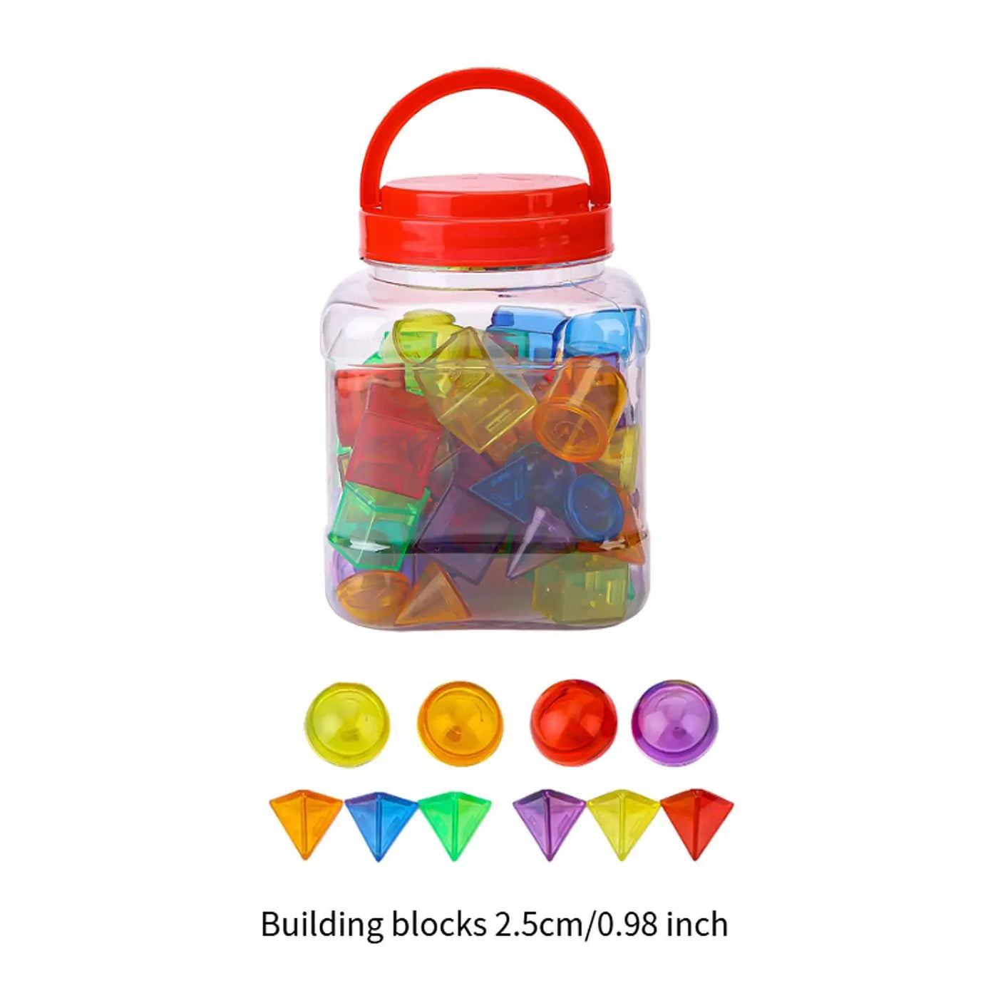 3D Geometric Shapes for Light Table Play
