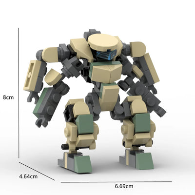 DIY Mecha Robot Action Figure Blocks