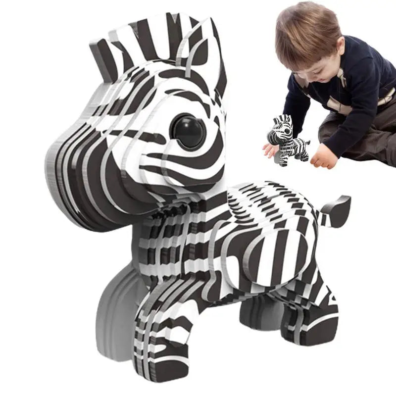 Animal Shape Puzzle Building Blocks