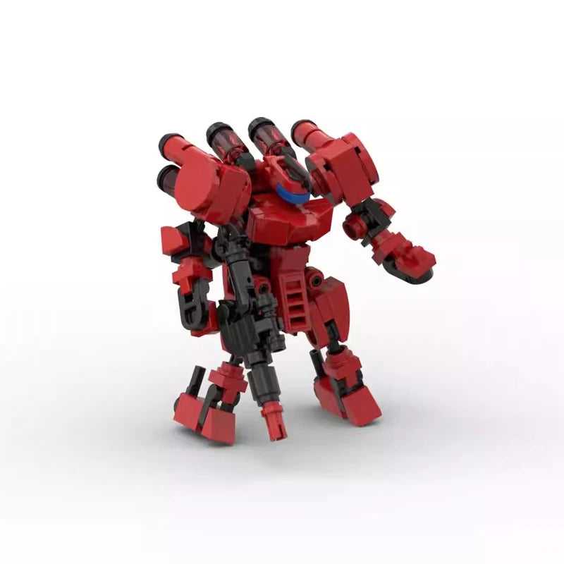 Mecha Warrior Robot Building Blocks for Kids