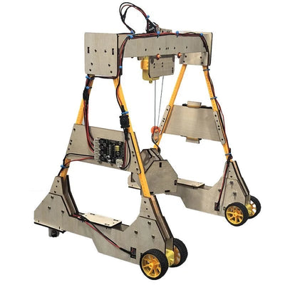 Remote Control Gantry Crane DIY Toy for Kids