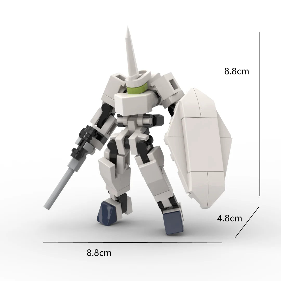 Anime Mecha Action Figure Blocks