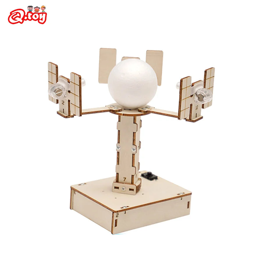 DIY Satellite Puzzle STEM Learning Toy