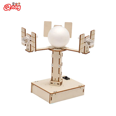 DIY Satellite Puzzle STEM Learning Toy