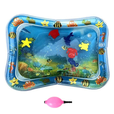 Inflatable Water Play Mat for Tummy Time Fun