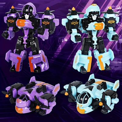 Transforming Robot Airplane Toy – Educational Assembly Gift