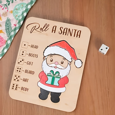 Christmas Party Game Set – Santa Craft Kit for Holiday Fun & Decor