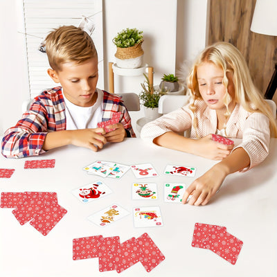 Family Christmas Card Game – Interactive GO FISH Set for Gatherings