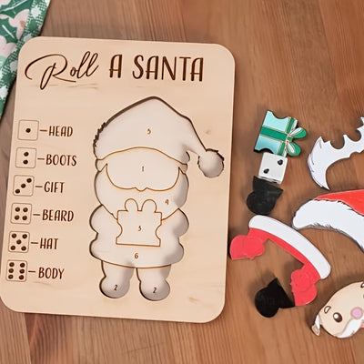 Christmas Party Game Set – Santa Craft Kit for Holiday Fun & Decor