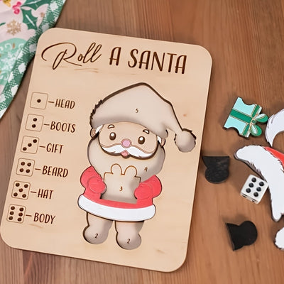 Christmas Party Game Set – Santa Craft Kit for Holiday Fun & Decor