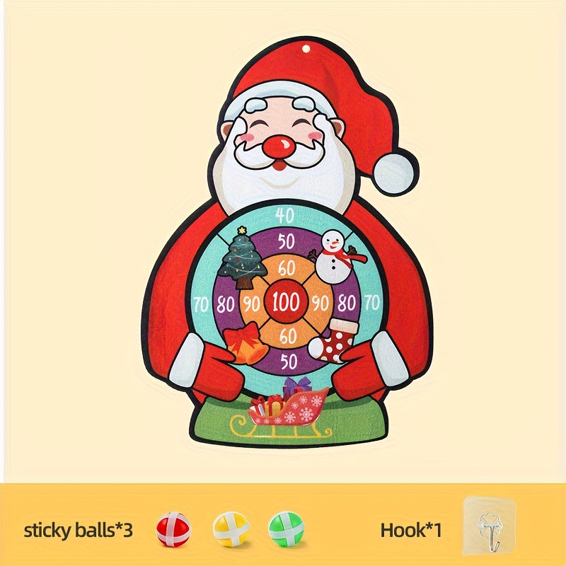 Santa Claus Target Game – Indoor/Outdoor Toss Toy for Kids & Family