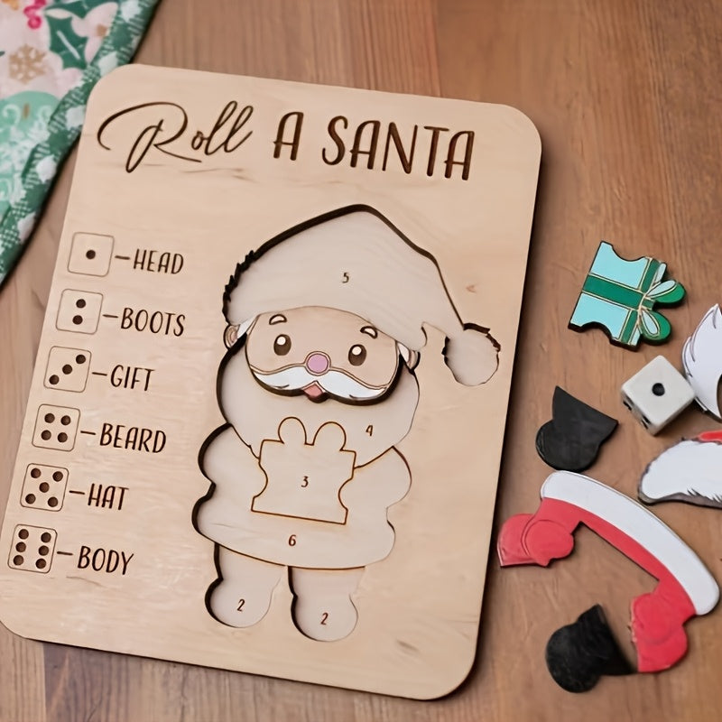 Christmas Party Game Set – Santa Craft Kit for Holiday Fun & Decor