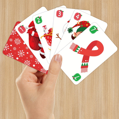 Family Christmas Card Game – Interactive GO FISH Set for Gatherings