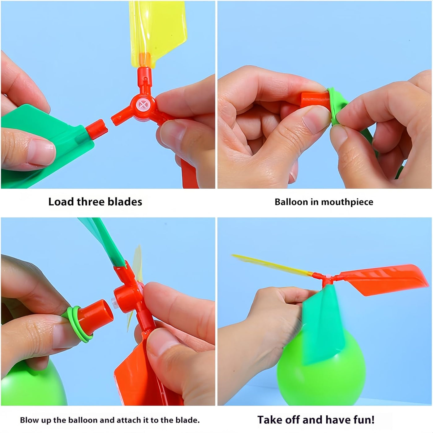 STEM Balloon Helicopter Set – Build & Learn Aerodynamics