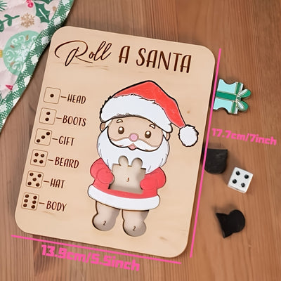 Christmas Party Game Set – Santa Craft Kit for Holiday Fun & Decor